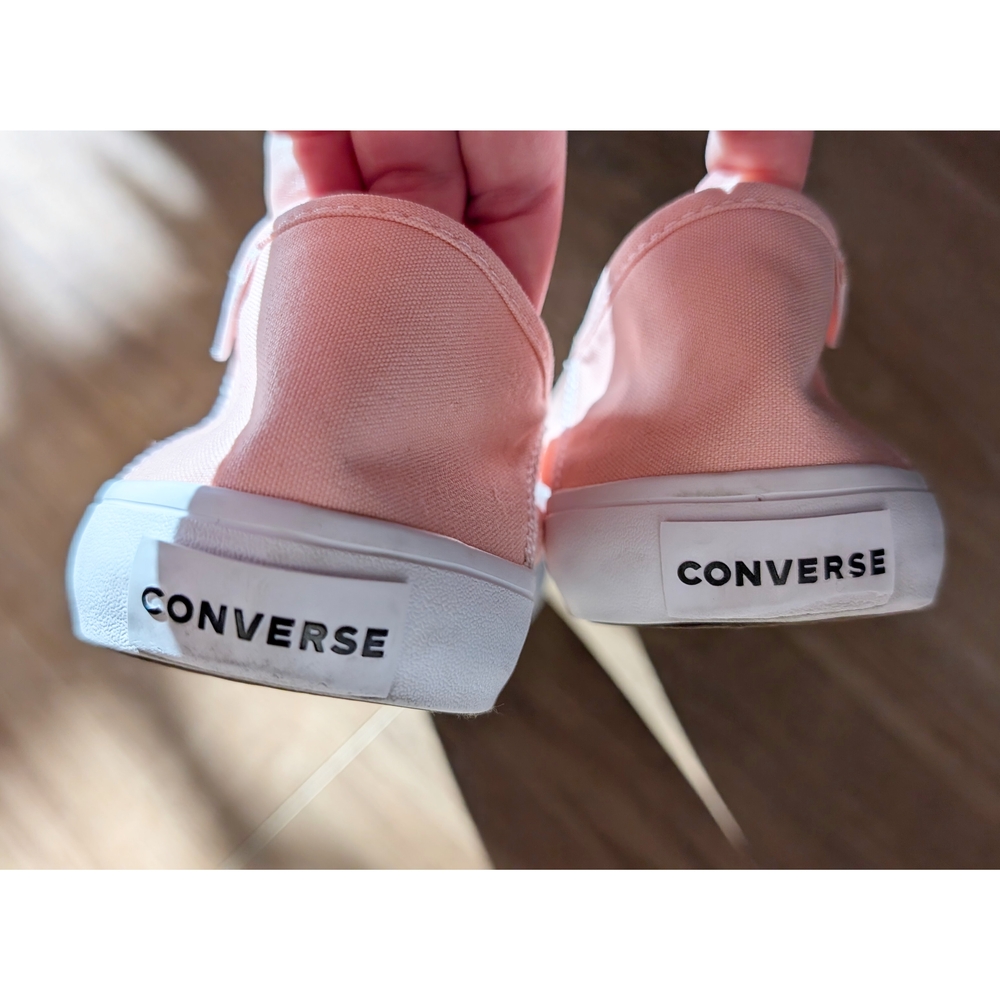 Converse Light Pink Slip-On Sneakers